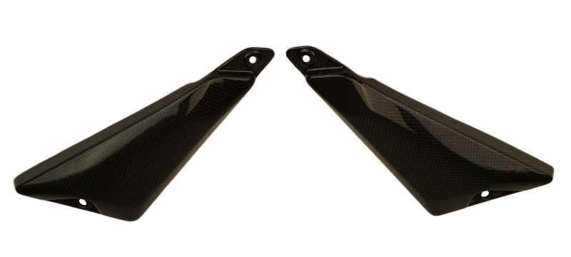 Subframe Infills in Glossy Plain Weave Carbon Fiber for BMW R1300GS ADV 2025+

