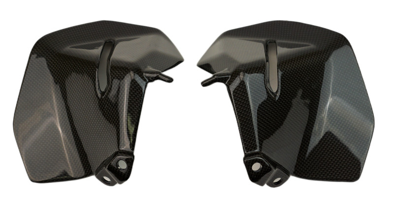 Winglets in Glossy Pain Weave Carbon Fiber for BMW R1300GS

