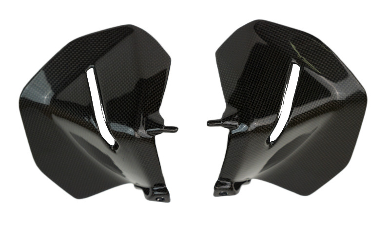 Winglets in Glossy Pain Weave Carbon Fiber for BMW R1300GS