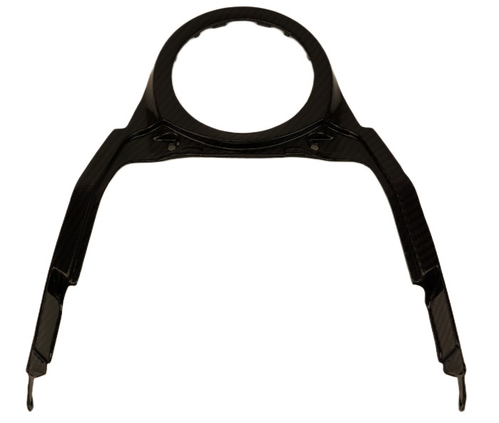 Tank Cover in Glossy Twill Weave Carbon Fiber for BMW R1300GS

