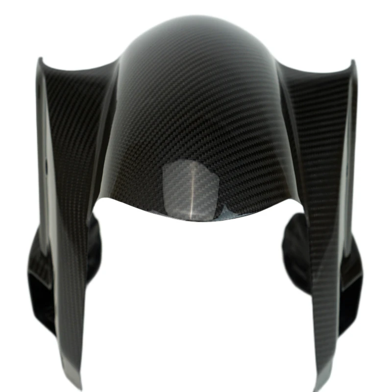 Front Fender in Glossy Twill Weave Carbon Fiber for BMW S1000RR 2025+