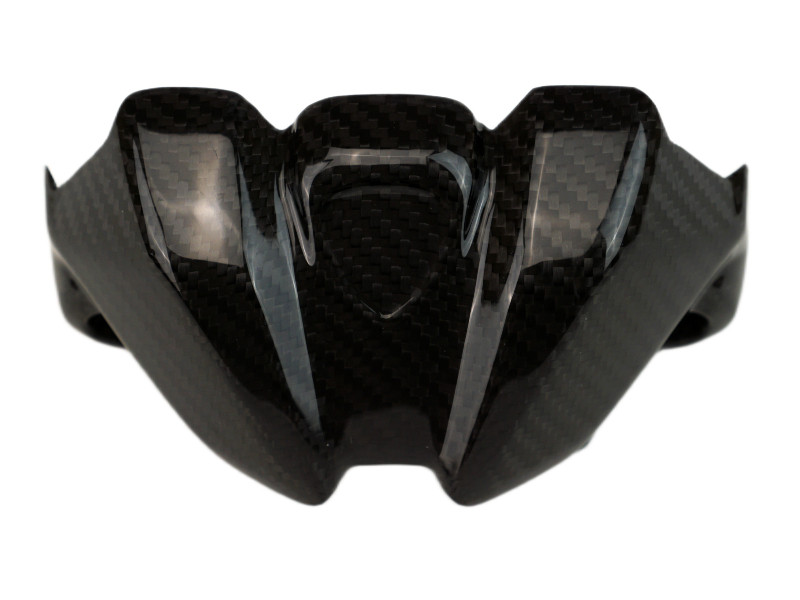 Instruments Cover in Glossy Twill Weave Carbon Fiber for Ducati Streetfighter V2 2025+ 

