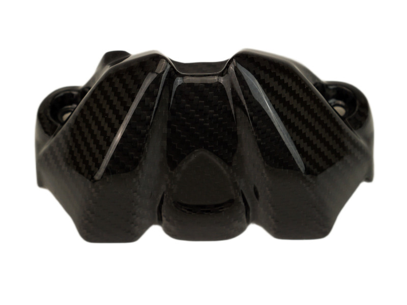 Instruments Cover in Glossy Twill Weave Carbon Fiber for Ducati Streetfighter V2 2025+ 