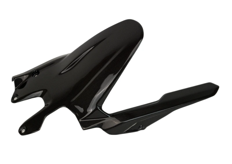 Rear Hugger in Glossy Plain Weave Carbon Fiber for Ducati Panigale V2 2025+

