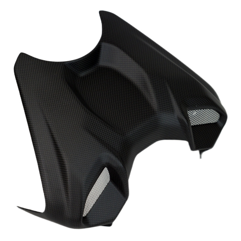 Tank Cover in Matte Plain Weave Carbon Fiber for Ducati Streetfighter V4 2025+