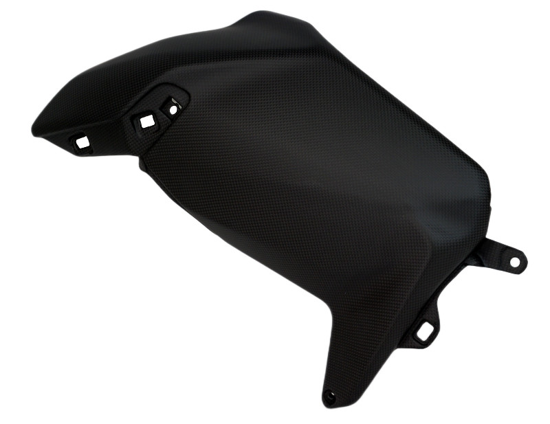 Left Side of Upper Side Panels in Matte Plain Weave Carbon Fiber for Ducati Streetfighter V4 2025+

