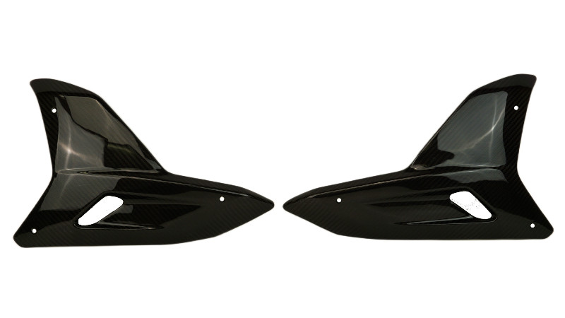 Belly Pan in Glossy Twill Weave Carbon Fiber for Yamaha MT-10 SP 2022+