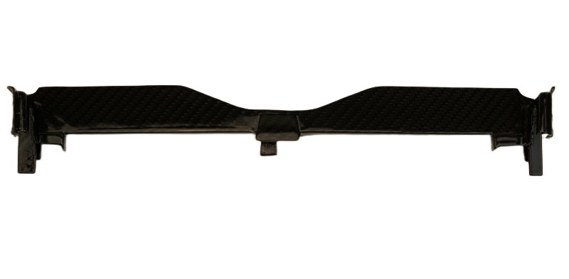 Radiator Lower Cover in Glossy Twill Weave Carbon Fiber for Yamaha MT-07 2025+ 


