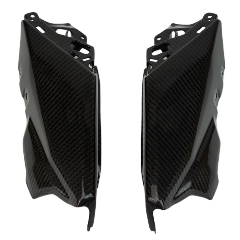 Tail Fairings in Glossy Twill Weave Carbon Fiber for Yamaha MT-07 2025+ 