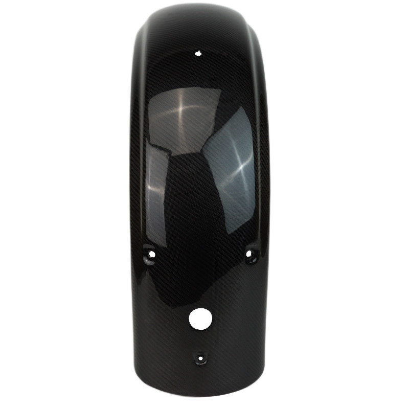 Rear Fender in Glossy Twill Weave Carbon Fiber for Harley-Davidson Road Glide, Street Glide 2015-2023 