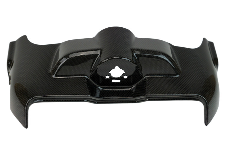 Triple Tree Cover in Glossy Twill Weave Carbon Fiber for Harley-Davidson Road Glide 2024+

