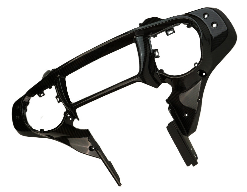 Dash Panel in Glossy Twill Weave Carbon Fiber for Harley-Davidson Street Glide 2024+