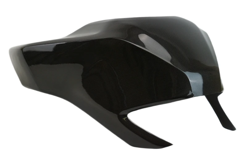 Large Tank Cover in Glossy Plain Weave Carbon Fiber for Yamaha MT-09 2024+