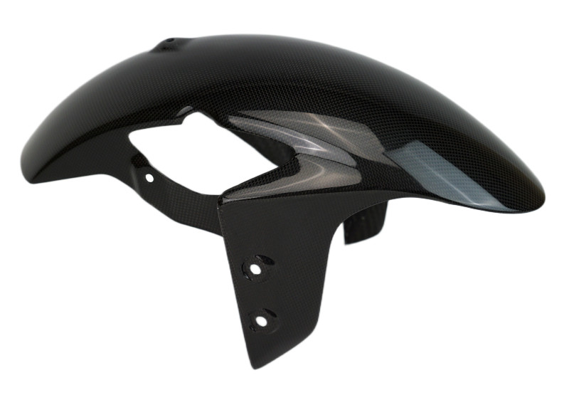 Front Fender in Glossy Plain Weave Carbon Fiber for Yamaha R7 2026+