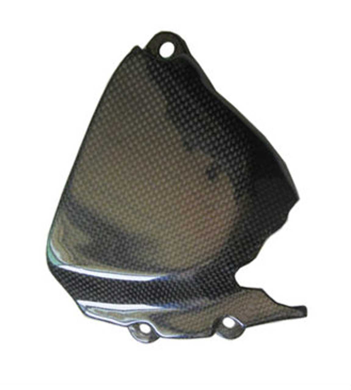 Front Sprocket Cover for MV Agusta F4 1999-2009 in Glossy Plain Weave Carbon Fiber