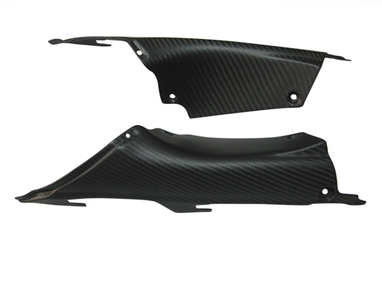 Matte Twill Weave Carbon Fiber Airtake Covers for Honda CBR 1000RR 12-16
