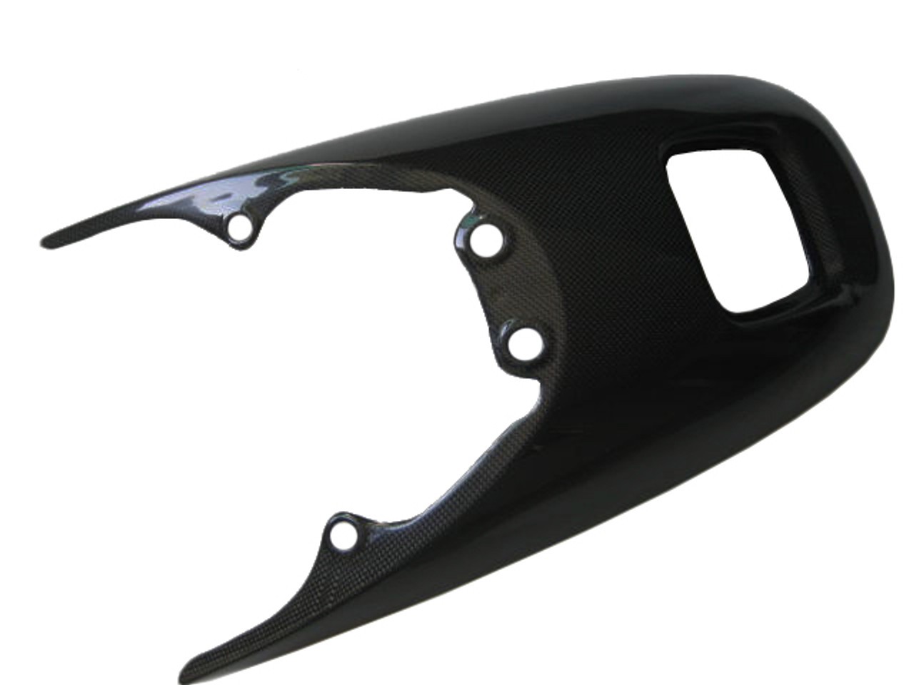 Glossy Plain Weave Carbon Fiber Rear Fender for Harley-Davidson V-Rod VRSC A-B-R-D-SE  2008