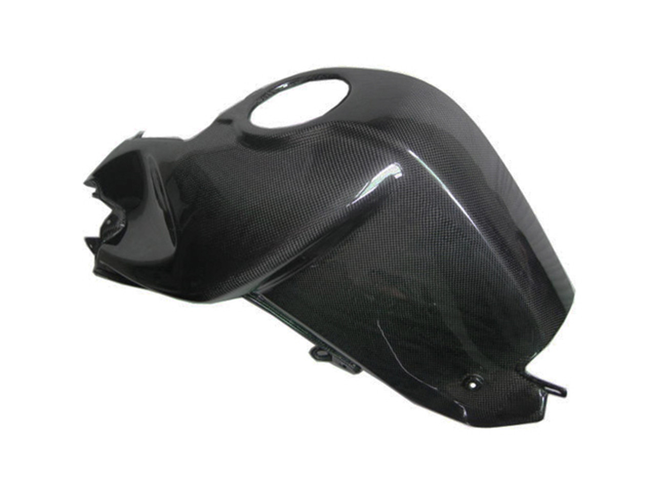 Left Side Tank Cover in 100% Carbon Fiber for BMW K1200R, K1300R