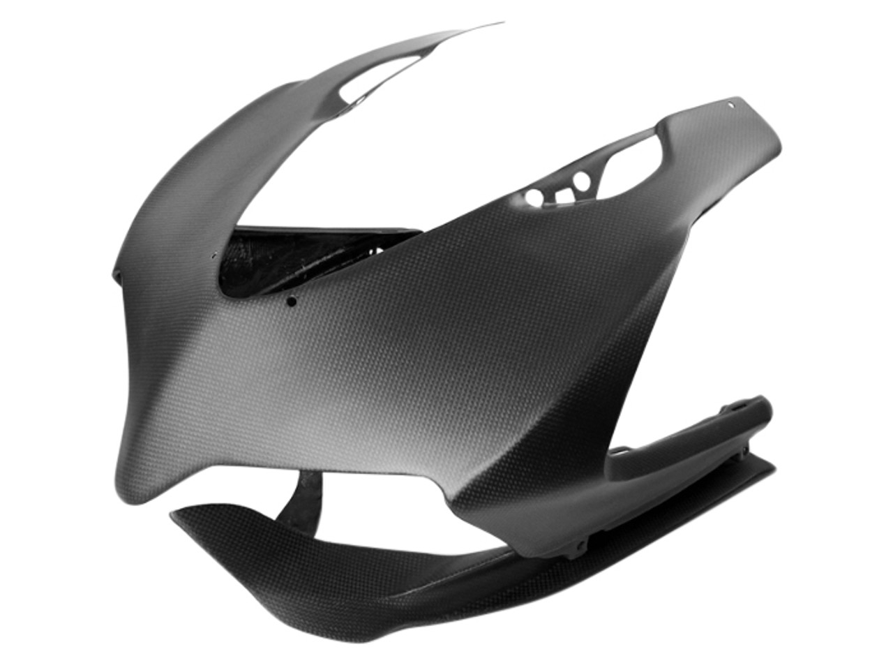 Front Fairing in Matte Plain weave Carbon Fiber for Ducati Panigale 899, 1199