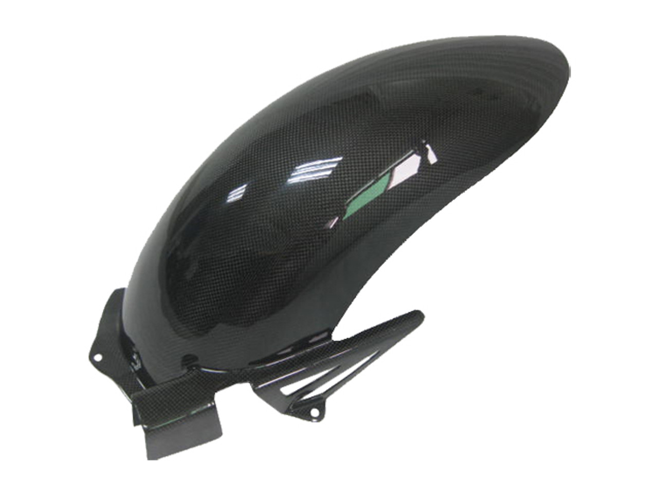 Glossy Plain Weave Carbon Fiber Rear Hugger for Ducati Monster M600 (93-01), M750 (96-01), M900 (00-01)