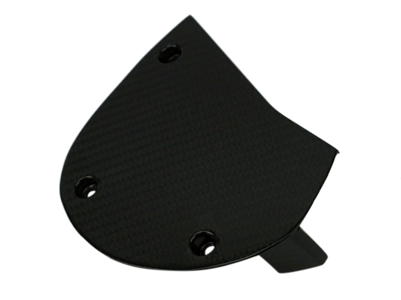 Sprocket Cover in Glossy Twill Weave Carbon Fiber for Ducati 600SS, 750SS 1991+