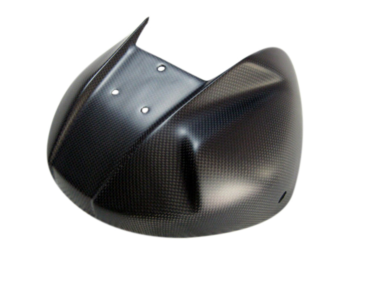 Matte Plain Weave Carbon Fiber Heat Shields (b) for Ducati Panigale 899, 1199
