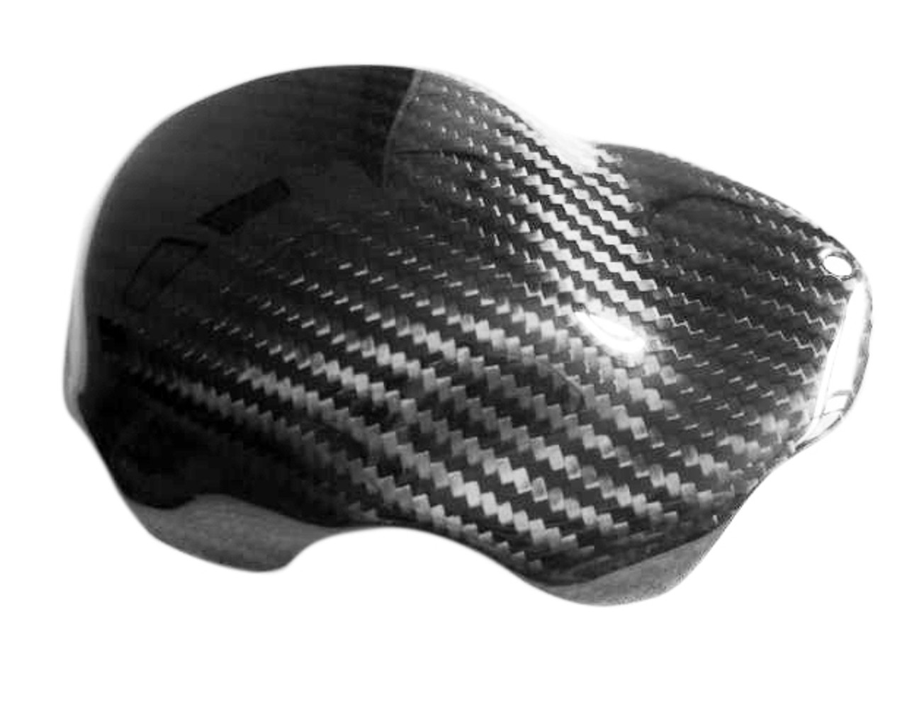 Glossy Twill Weave Carbon Fiber Alternator Cover Guard for Yamaha R1 04-08, FZ-1 06-13, FZ8 10-13