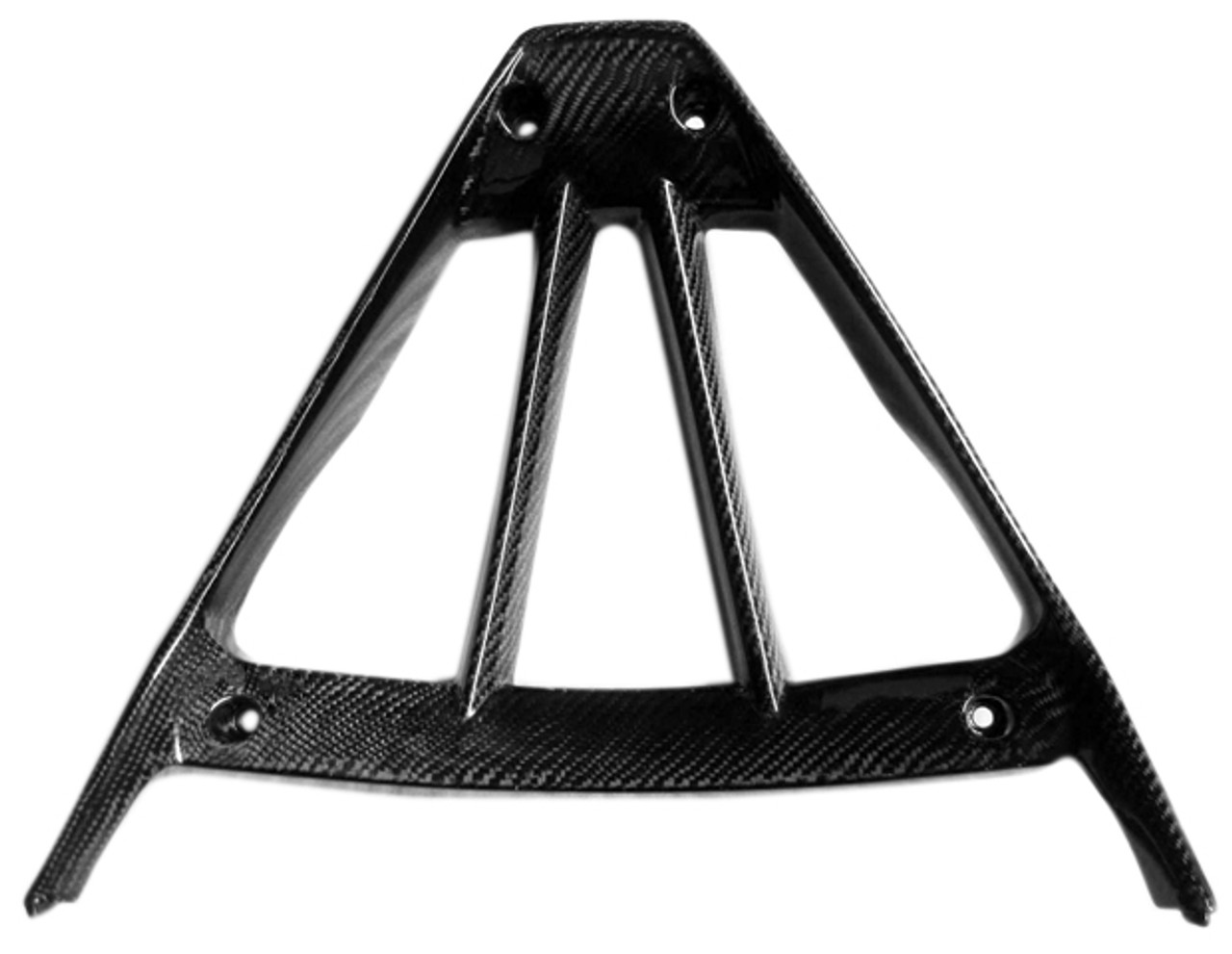 Glossy Twill Weave Carbon Fiber Triangle Fairing for Yamaha R1 04-06