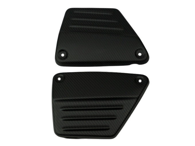 Side Panels (2) in 100% Carbon Fiber for Yamaha Vmax 1700 1985-2007