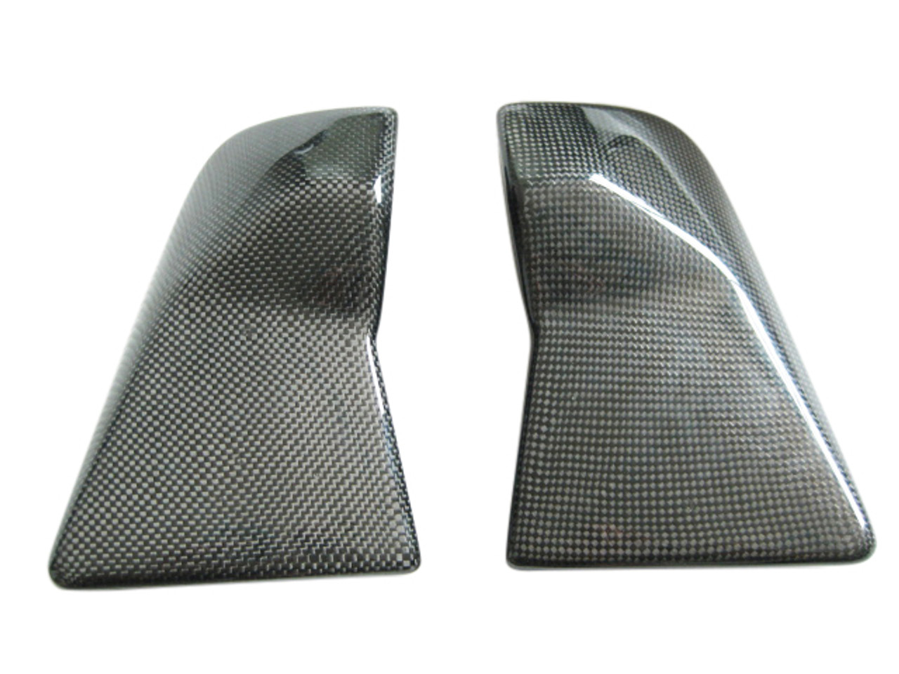 (Discontinued) Airbox Side Covers in Carbon with Fiberglass for Kawasaki  ZX12R 00-01