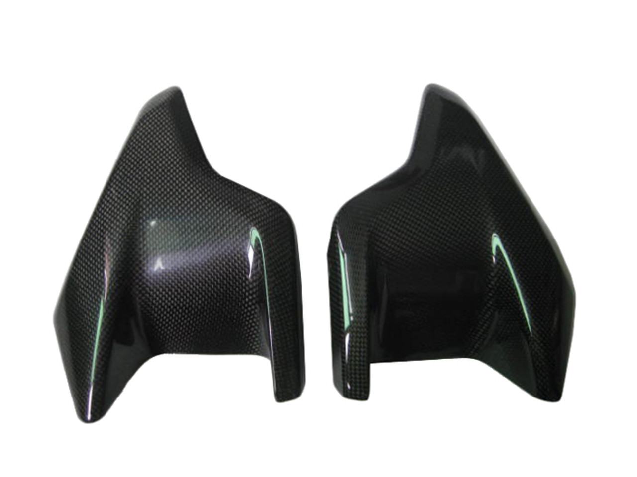 Side Covers for MV Agusta Brutale 675/800, Dragster 800 in Glossy Plain Weave Carbon Fiber Carbon