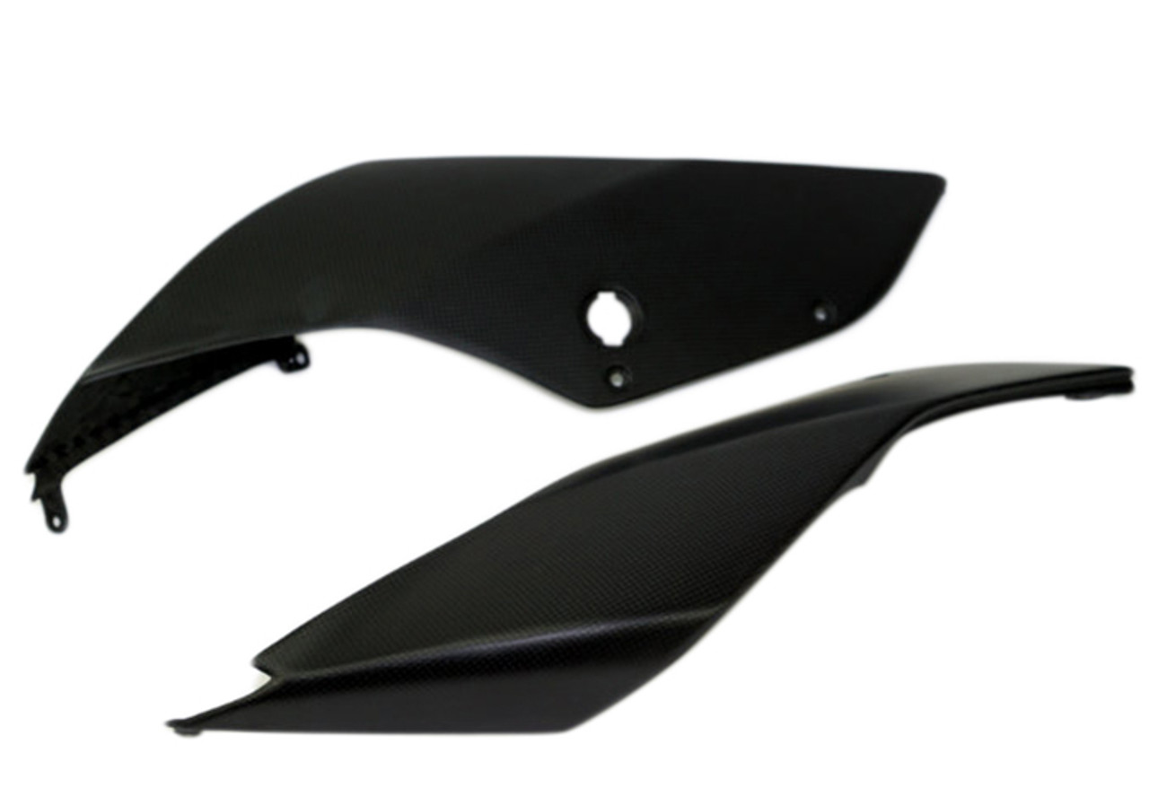 Tail Fairings in Matte Plain Weave Carbon Fiber for Ducati Panigale 899, 1199