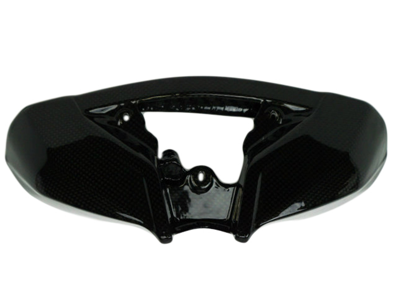 Cockpit Cover in Glossy Plain Weave Carbon Fiber for MV Agusta Dragster