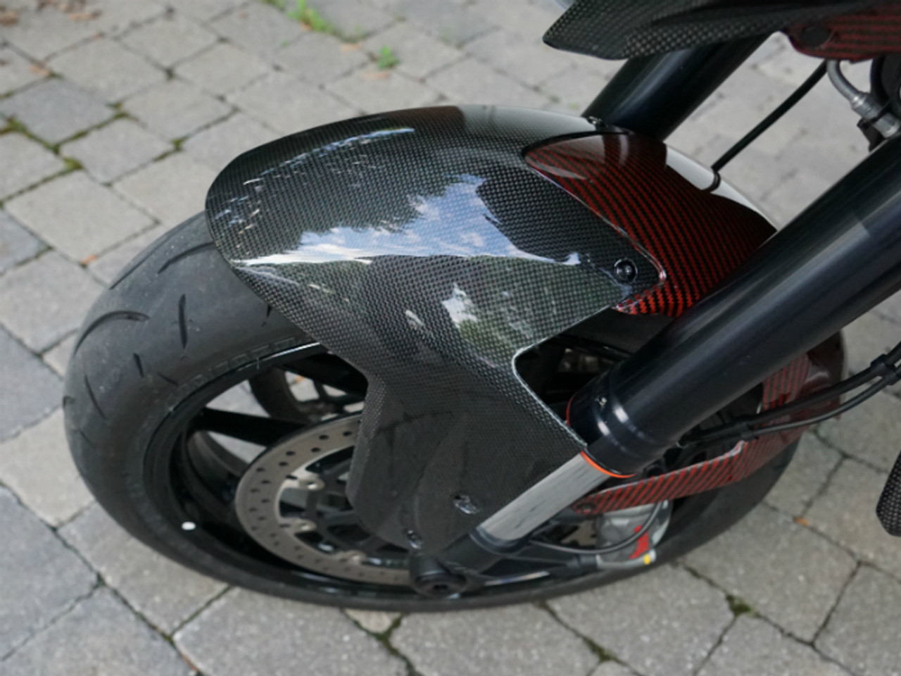 KTM 1290superduker カーボンフェンダー　フロント Fender,carbon, cmpl. - KTM Twins