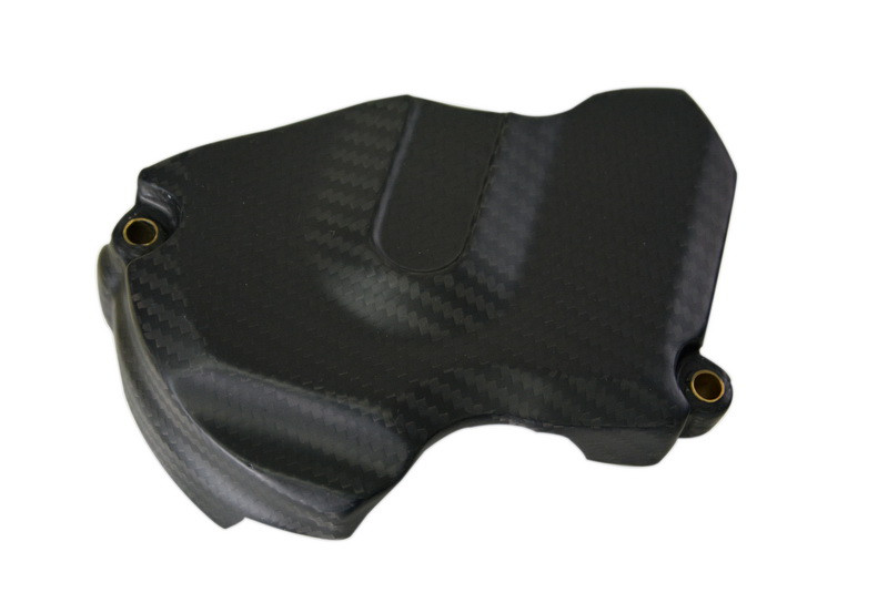 Sprocket Cover in Matte Twill Weave Carbon Fiber for KTM 1290 Super Duke R 2014-2019, GT 2017-2024

