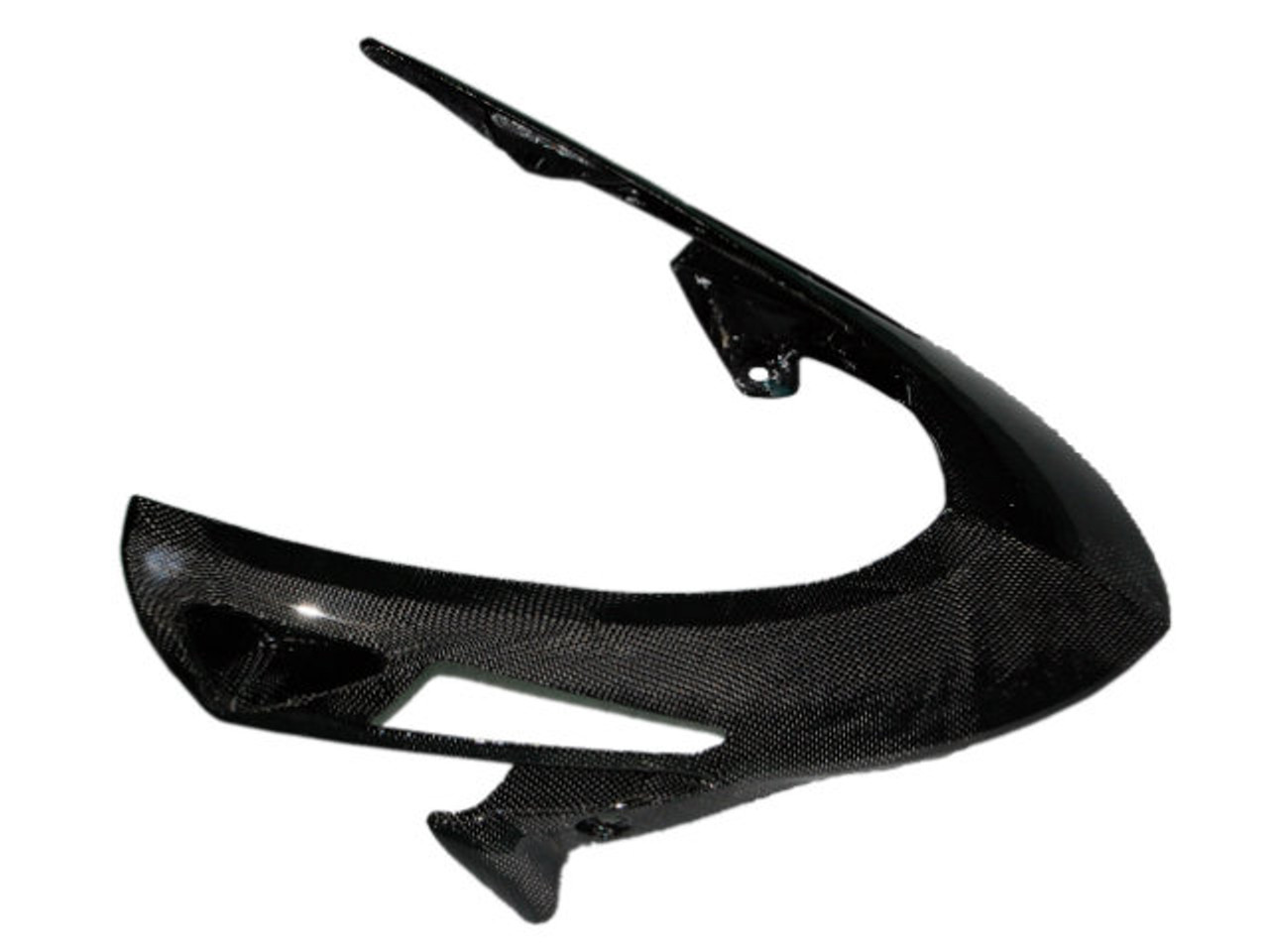 Belly Pan in Glossy Plain Weave Carbon Fiber for Triumph Speed Triple 1050 05-10