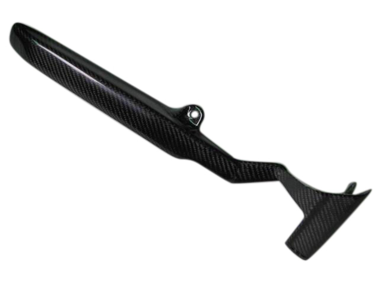 Chain Guard (2 pcs) in Glossy Plain Weave Carbon Fiber for Honda CBR1000RR 04-07