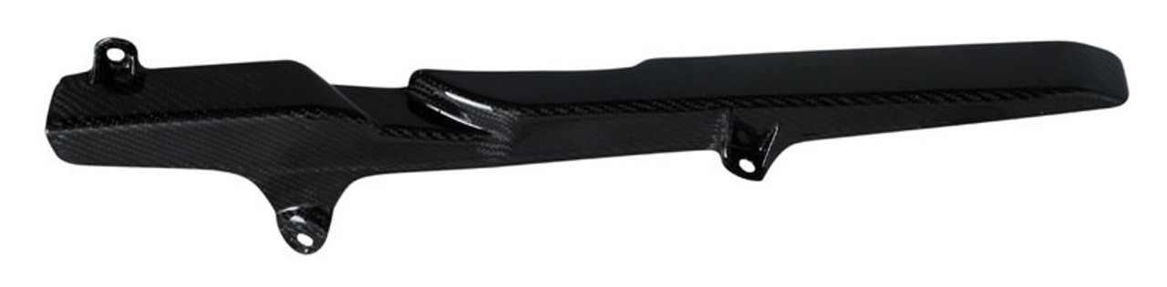 Chain Guard in Glossy Twill Weave Carbon Fiber for Honda CBR600RR 03-16