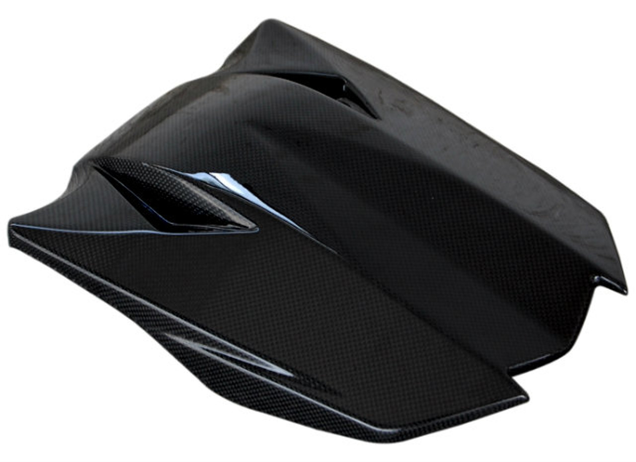 Tail Cover in Glossy Plain Weave Carbon Fiber for Kawasaki Z1000 2010-2013