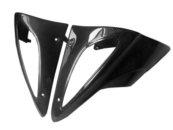 Front Blinker Housings in 100% Carbon Fiber for BMW R1100S