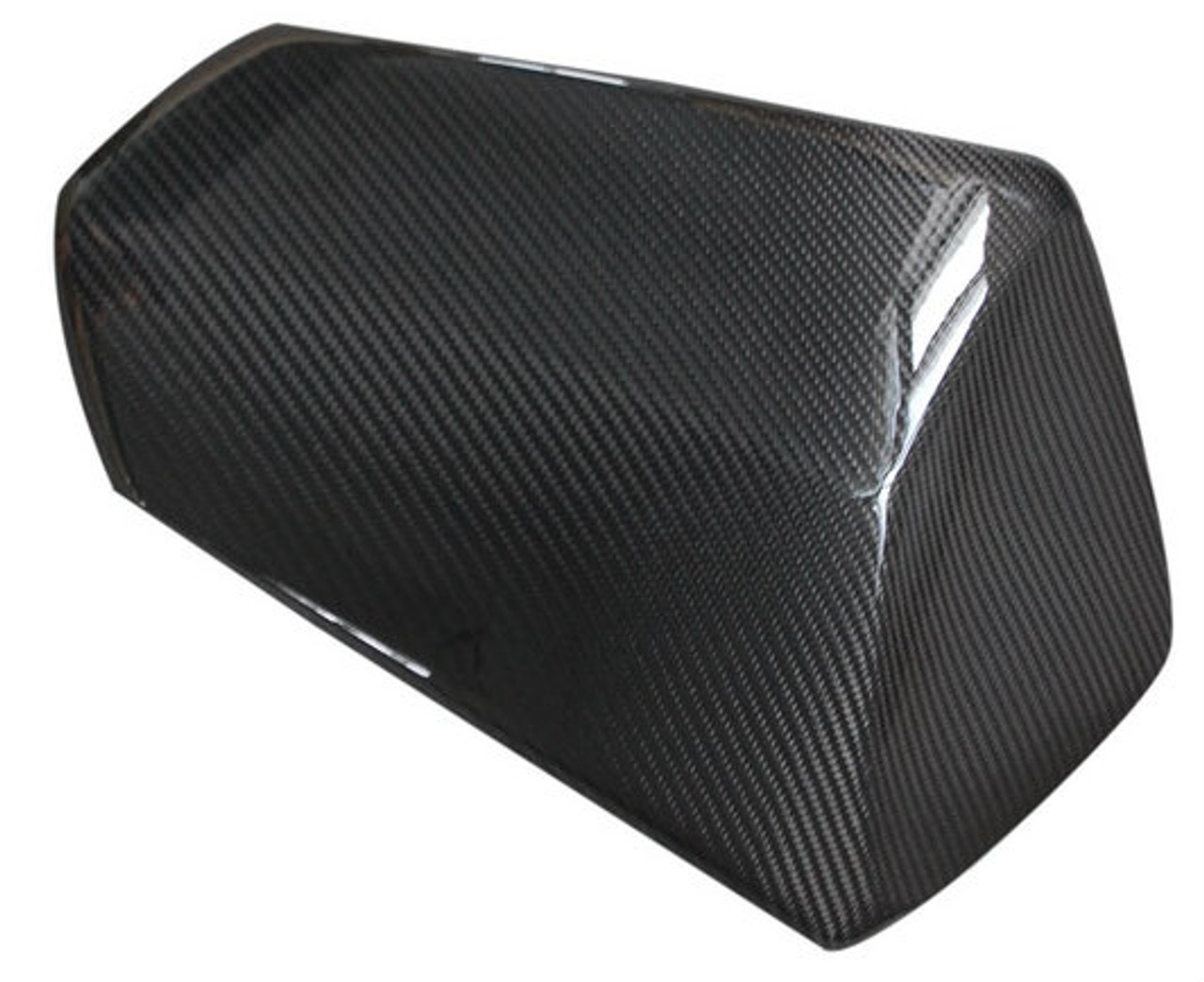 Seat Cover in Glossy Twill Weave Carbon Fiber for Kawasaki Z750R 07-12