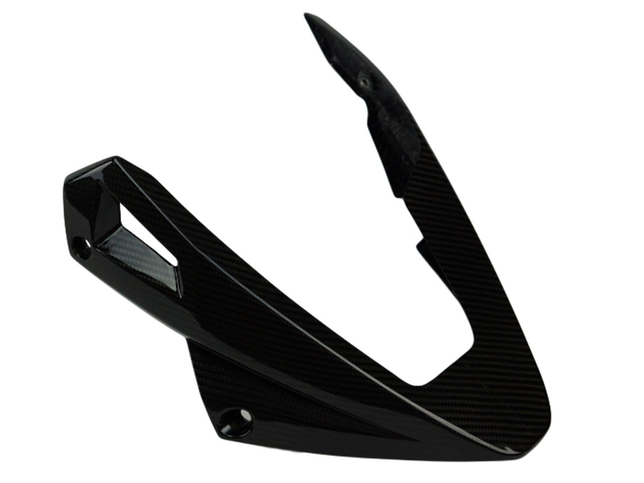 Belly Pan in Glossy Twill weave carbon fiber for Kawasaki ER-6N 2012-2016