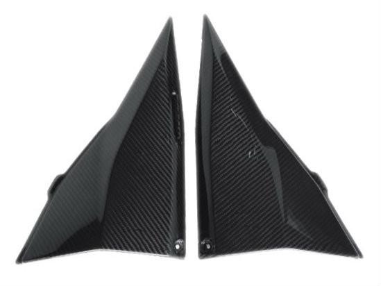 Upper Side Panels in 100% Carbon Fiber for Kawasaki Z1000 2003