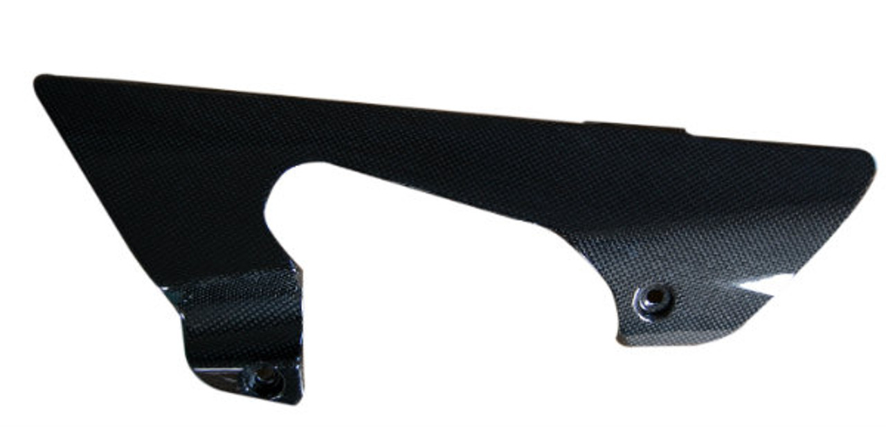 Heat Shield in Glossy Plain Weave Carbon Fiber for Suzuki GSR600