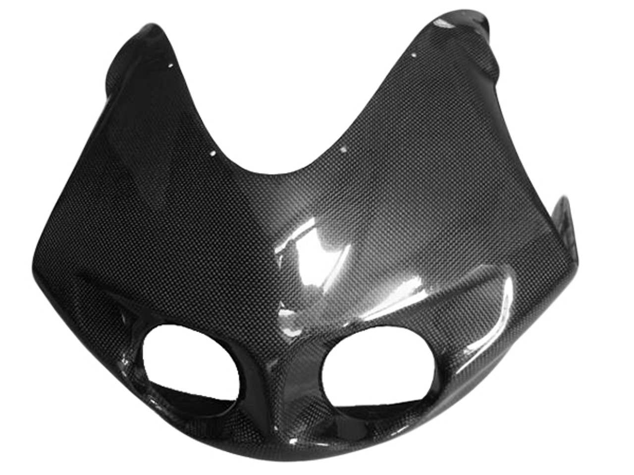 Top Fairing in Glossy Plain Weave Carbon Fiber for Buell XB9R,XB12R