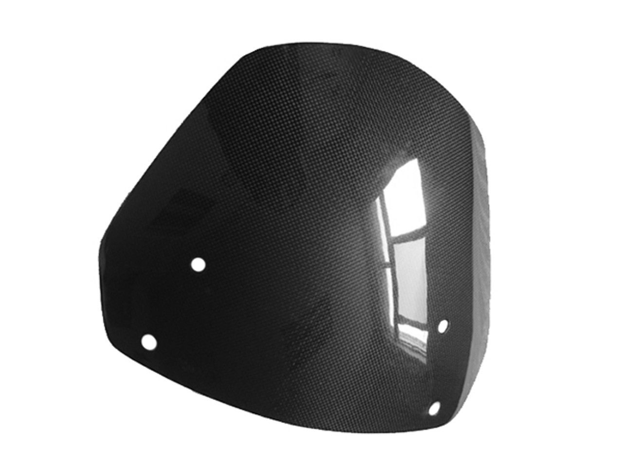 Screen in Glossy Plain Weave Carbon with Fiberglass for Buell XB12X, XB12XT (All Years)