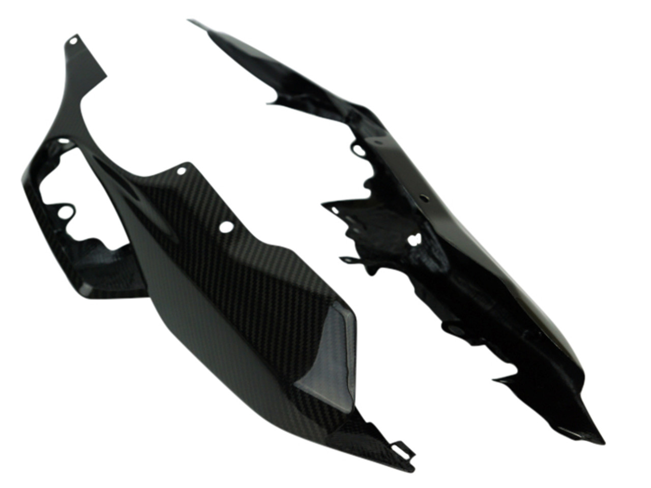 Rear Side Panels in 100% Carbon Fiber for Yamaha FZ-07/ MT-07 2015-2017