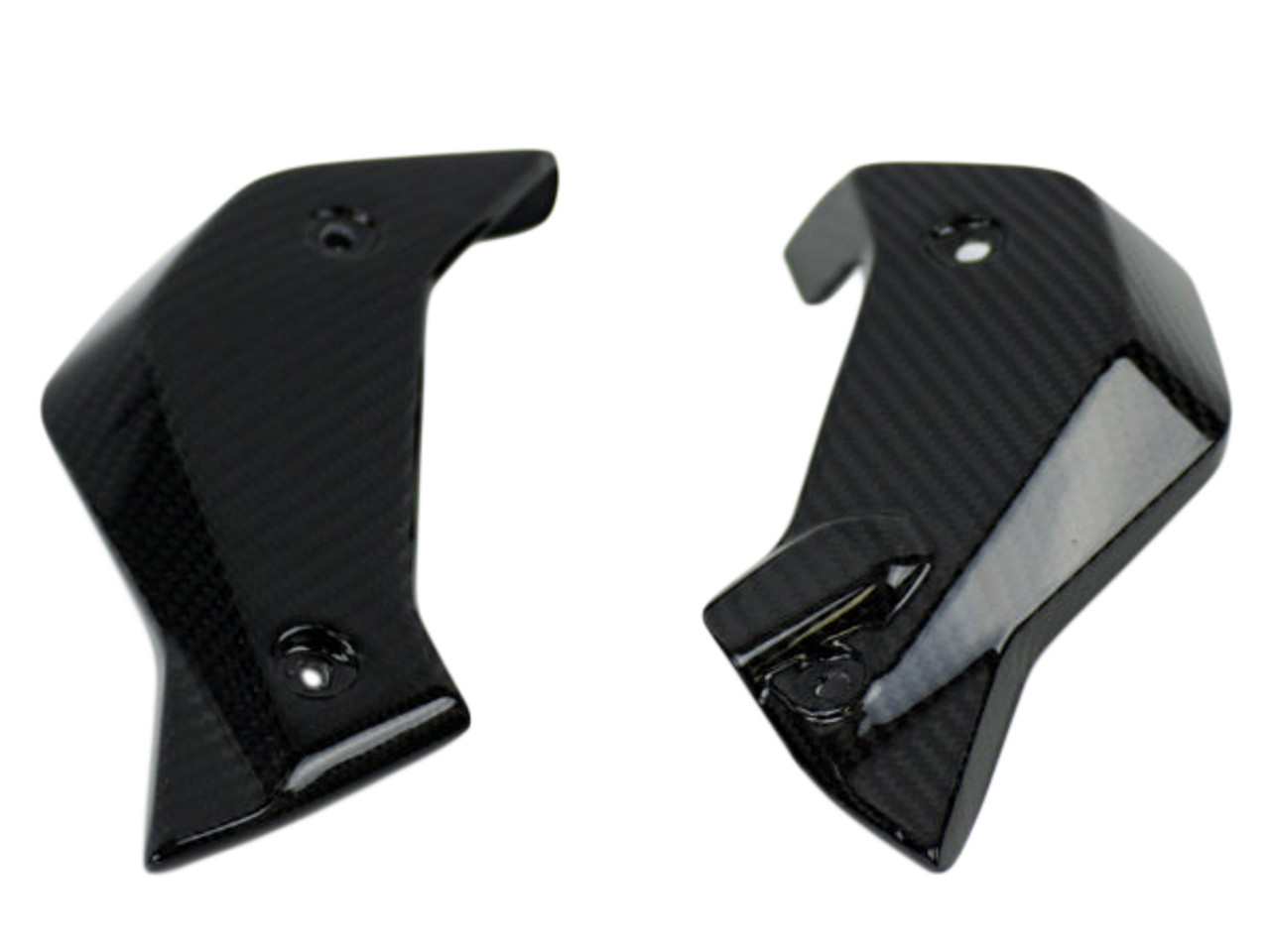 Radiator Covers  in 100% Carbon Fiber for BMW R1200R 2015+