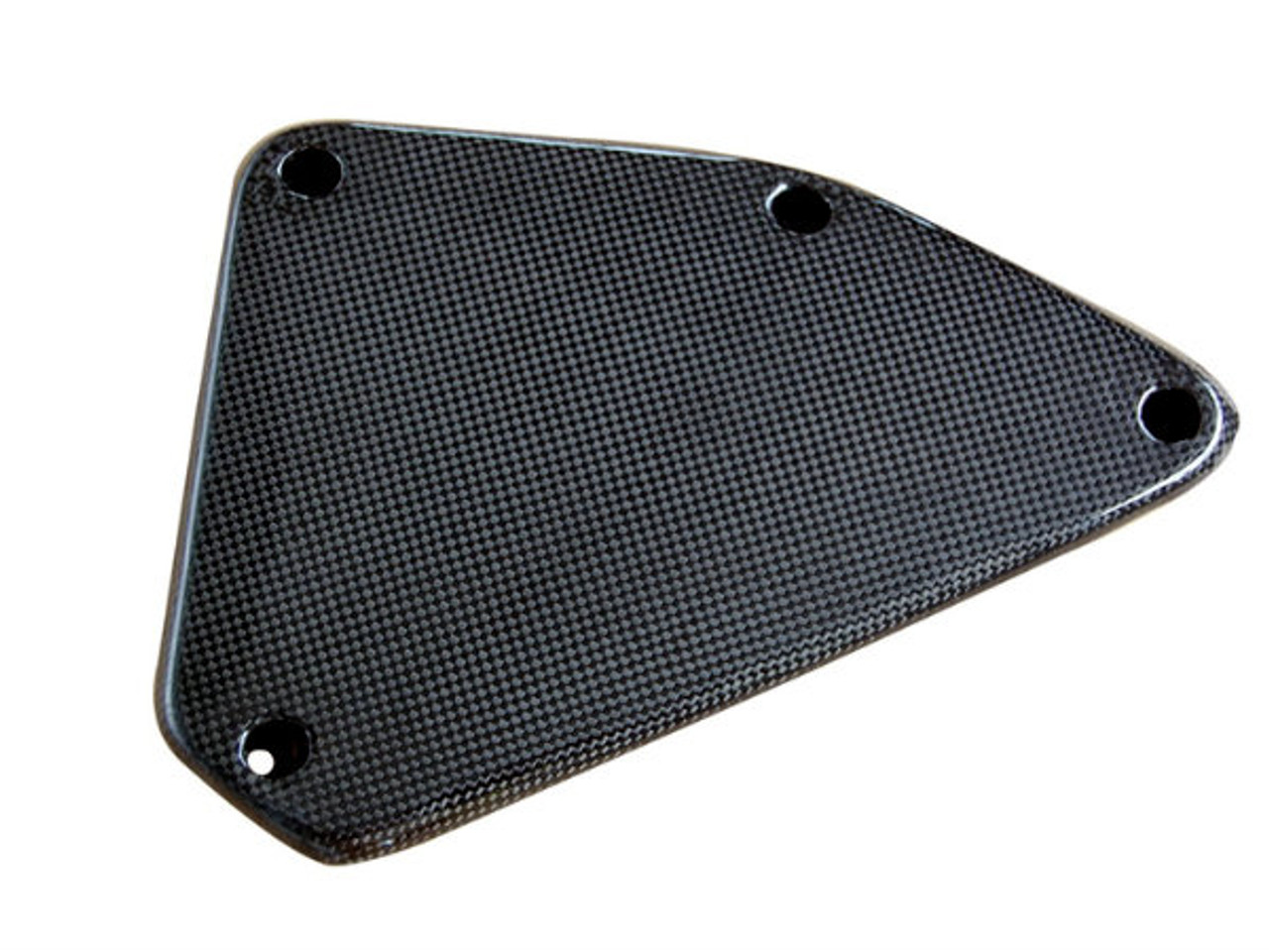 Side Panel in Glossy Twill Weave Carbon Fiber for KTM Duke 690 2012-2018