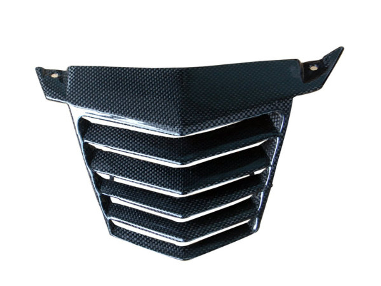 V Panel in Glossy Plain Weave Carbon Fiber for KTM Duke 125, 200 & 390 2011-2016